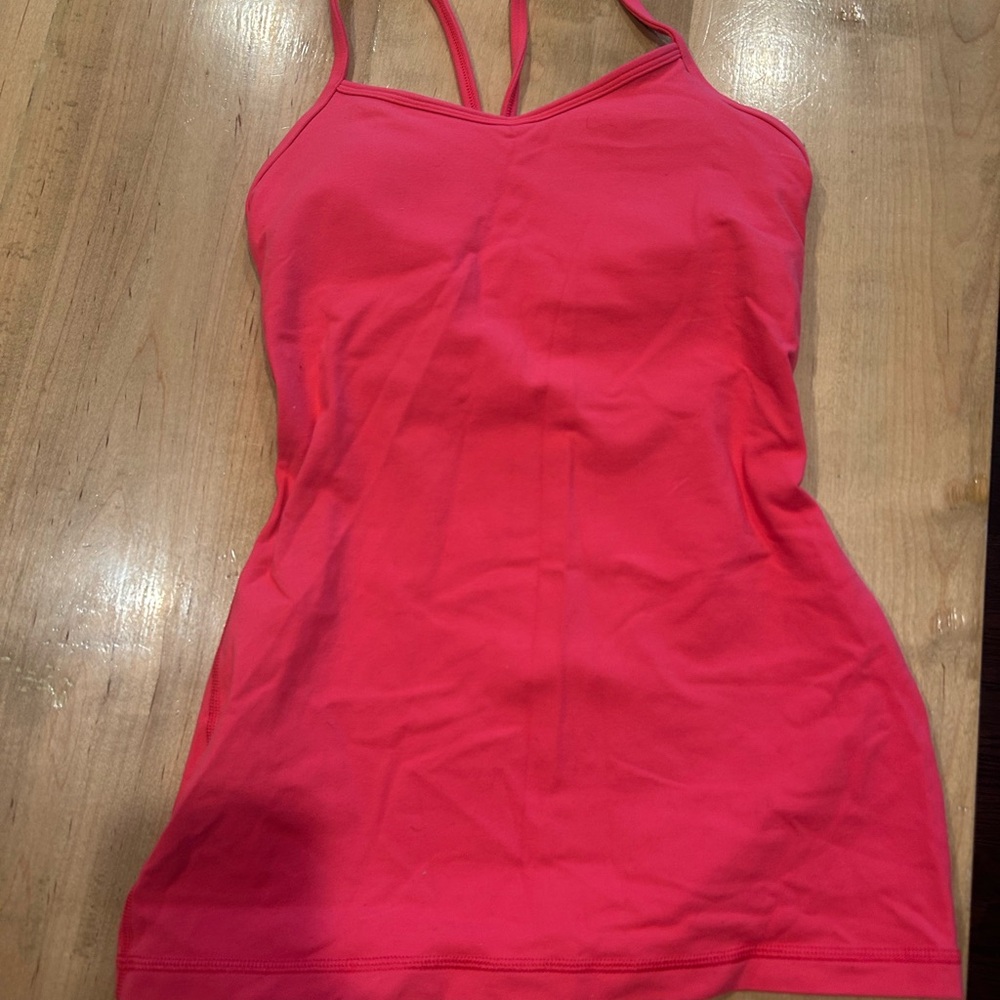 Lululemon Pink Tank Top